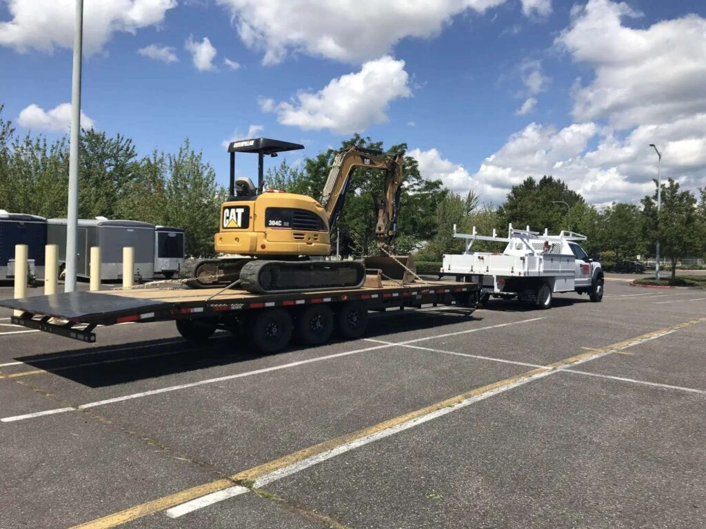 Mesa Contracting: Transporting heaving equipment